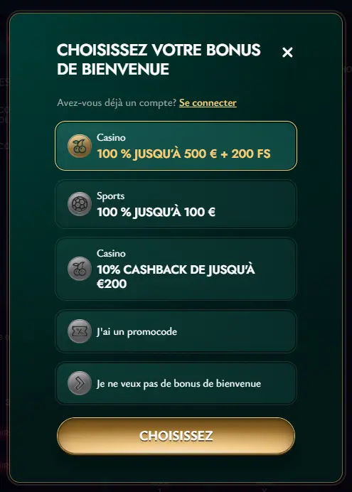 Cashed Connexion reg